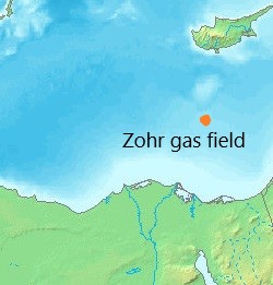 حقل "ظهر" للغاز الطبيعي في مصر .. فيديو